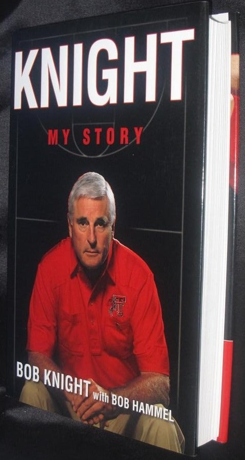Knight My Story, Bob Knight With Bob Hammel Hardback Book - Vintage Indy Sports