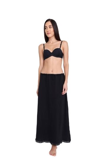 Lady Like Solid Satin Petticoat
