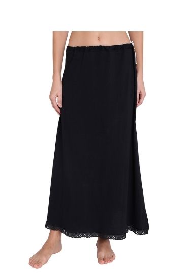 Lady Like Solid Satin Petticoat