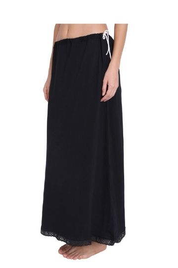 Lady Like Solid Satin Petticoat