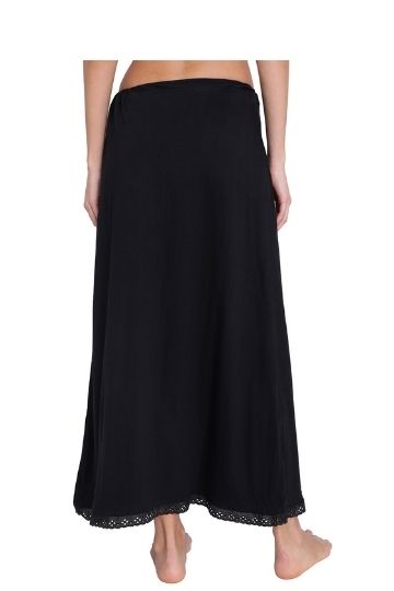 Lady Like Solid Satin Petticoat