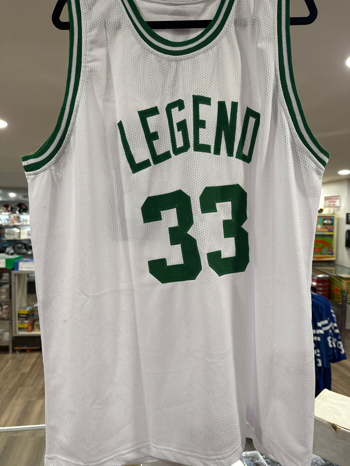 Larry Bird Autographed Custom Jersey