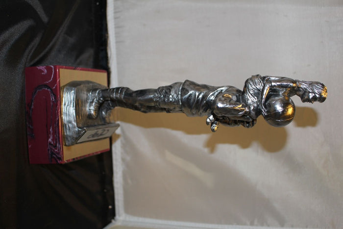 Larry Bird Autographed Michael Ricker Pewter Statue 209/510 - Vintage Indy Sports
