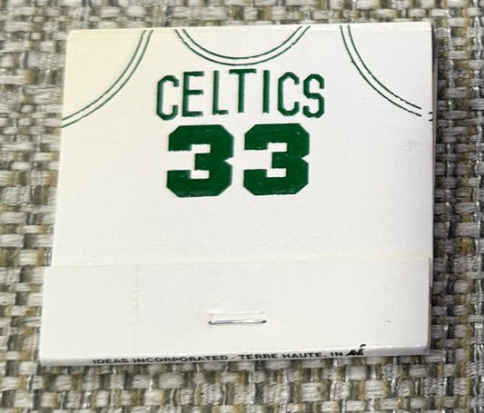 Larry Bird's Boston Connection Unused Book of Matches