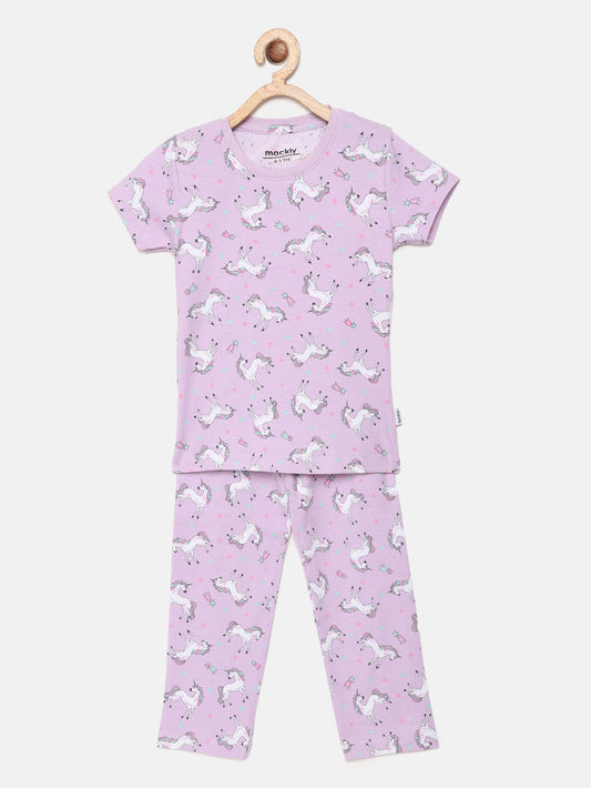Lavendar Unicorn Pj set