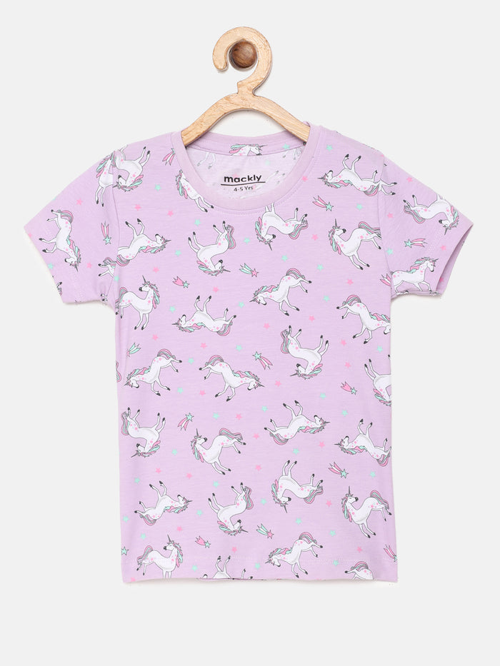 Lavendar Unicorn Pj set