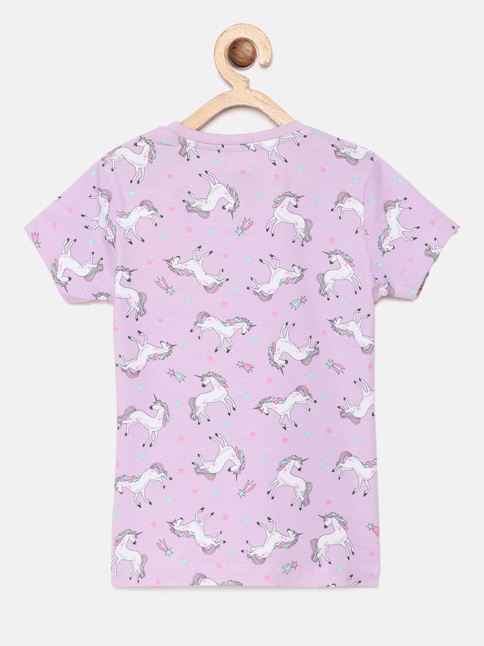 Lavendar Unicorn Pj set
