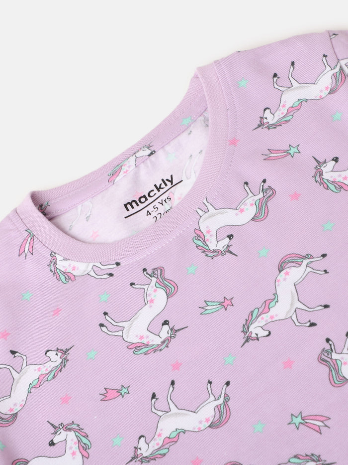 Lavendar Unicorn Pj set