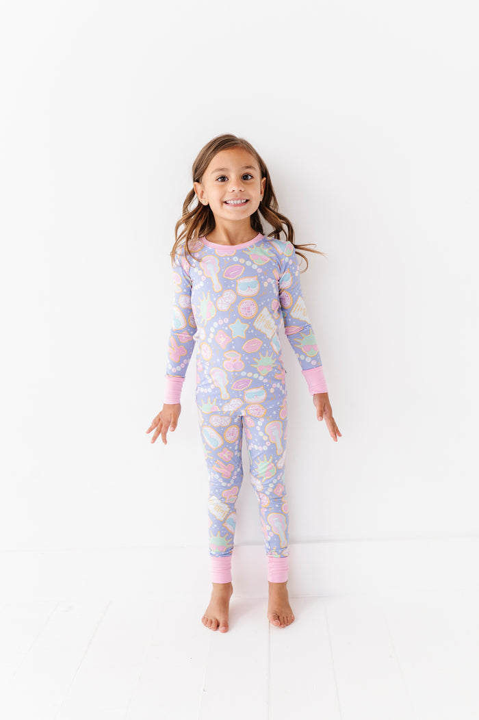 Lavender Haze (Kiki+Lulu's Version) Kids Pajamas