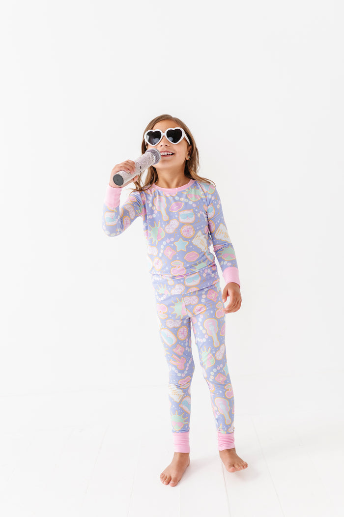 Lavender Haze (Kiki+Lulu's Version) Kids Pajamas