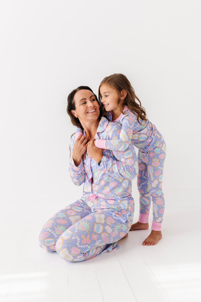 Lavender Haze (Kiki+Lulu's Version) Kids Pajamas