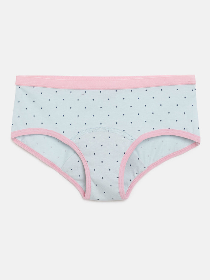 Leak Proof Panty – Navy Dot Aop