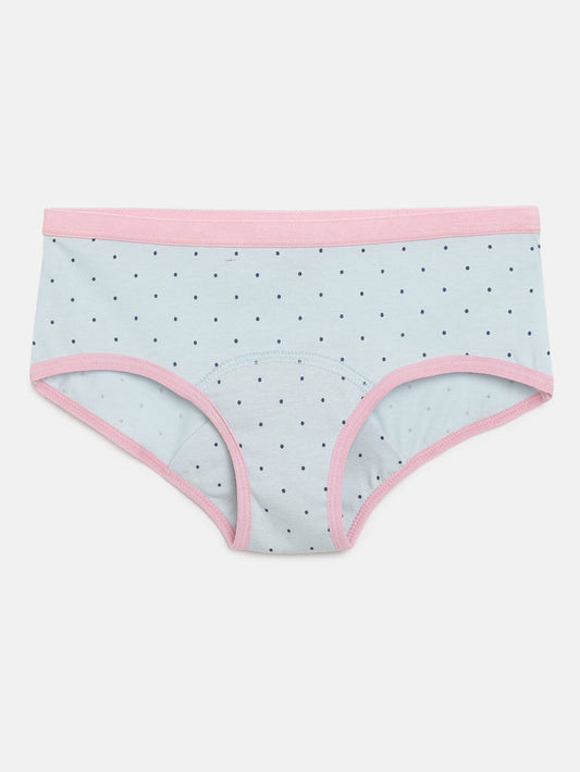 Leak Proof Panty – Navy Dot Aop