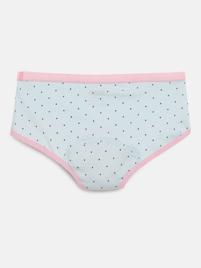 Leak Proof Panty – Navy Dot Aop