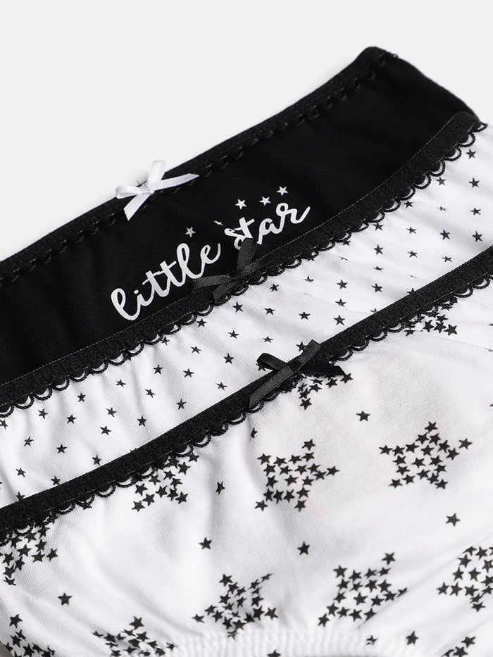 Little star Brief Combo Girls