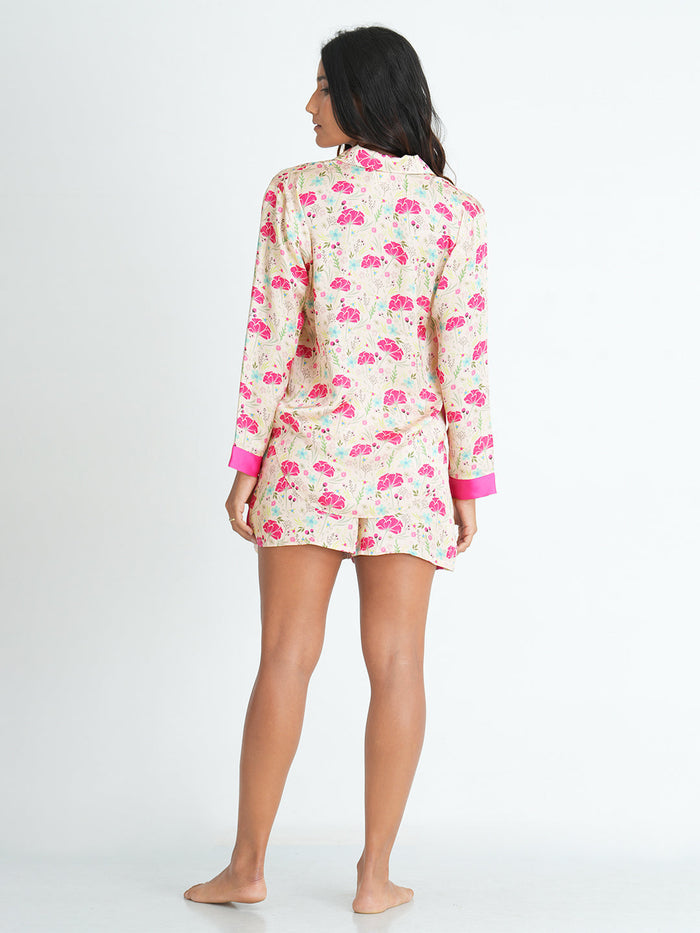 LONG SLEEVE PJ SHORT