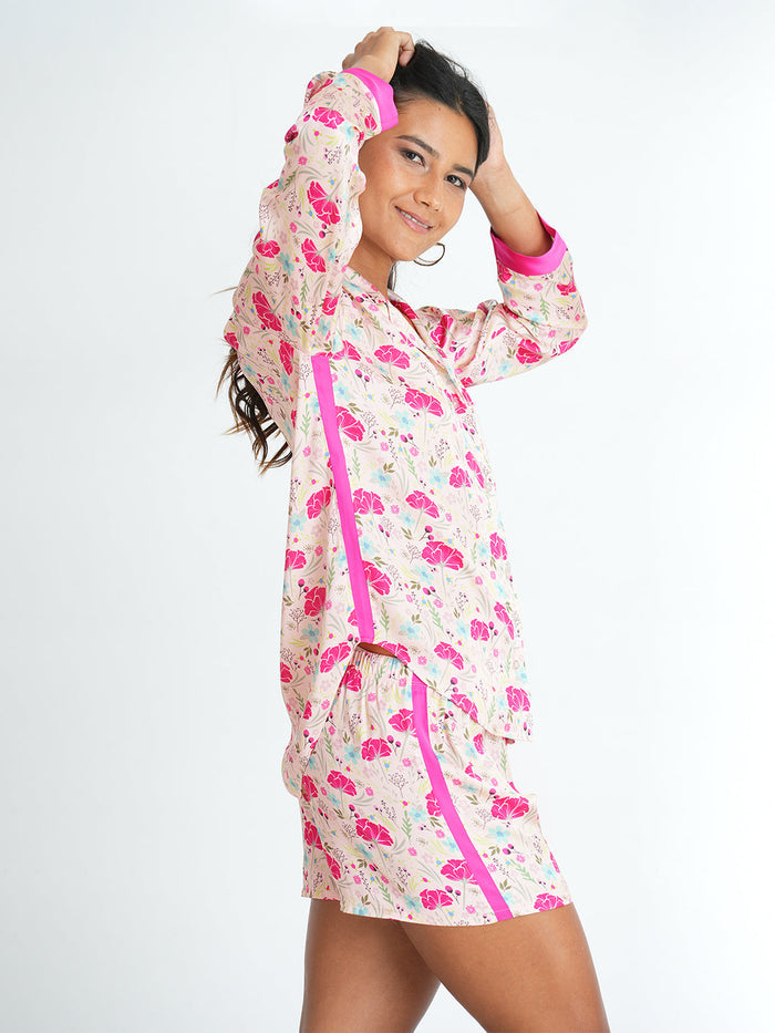 LONG SLEEVE PJ SHORT