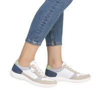 Louann - White/Blue
