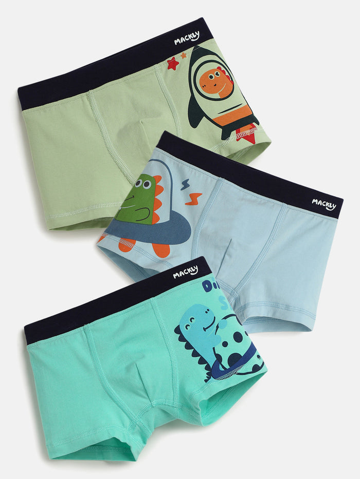 Mackly Boys Boxer - Pack of 3 |