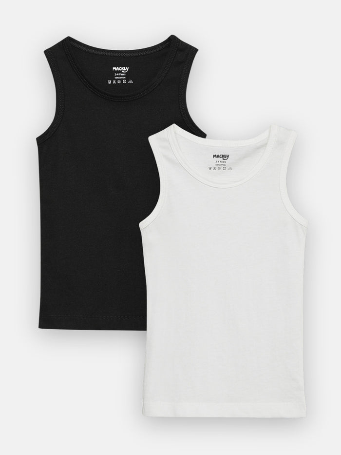 Mackly Boys Vest - Pack of 2