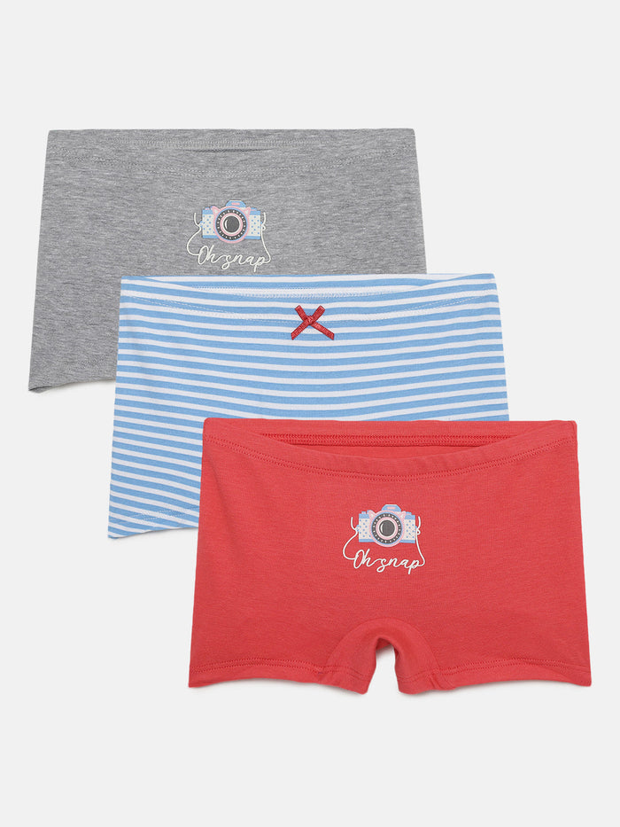 Mackly Girls Boxers - Pack of 3 | OH SNAP