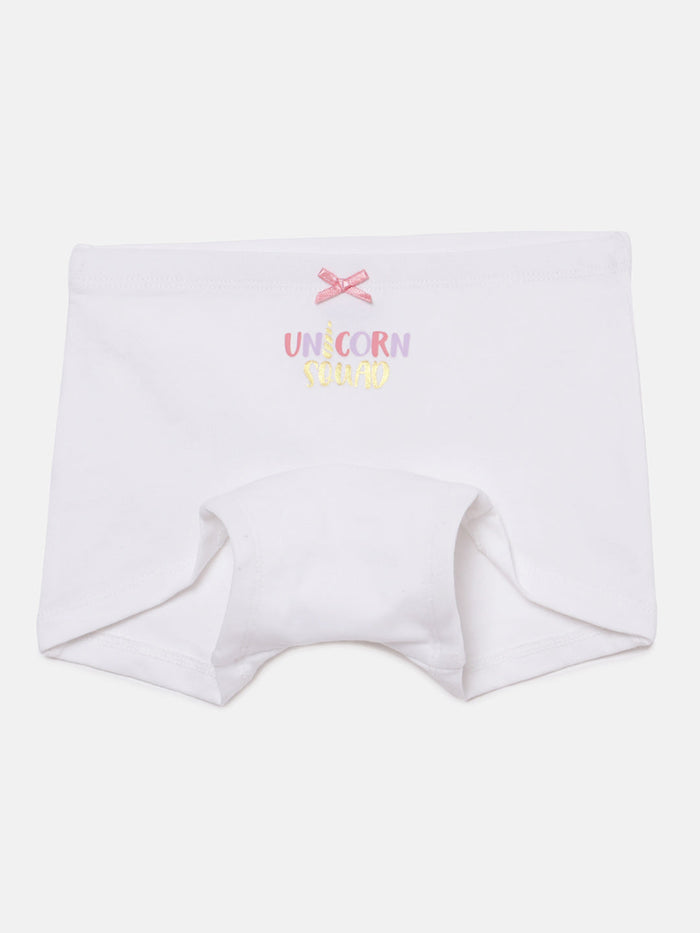 Mackly Girls Boxers - Pack of 3 | UNICORN SQUAD