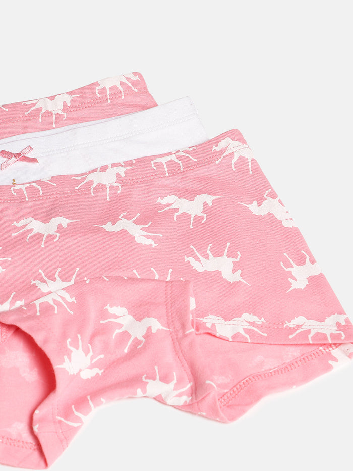 Mackly Girls Boxers - Pack of 3 | UNICORN SQUAD