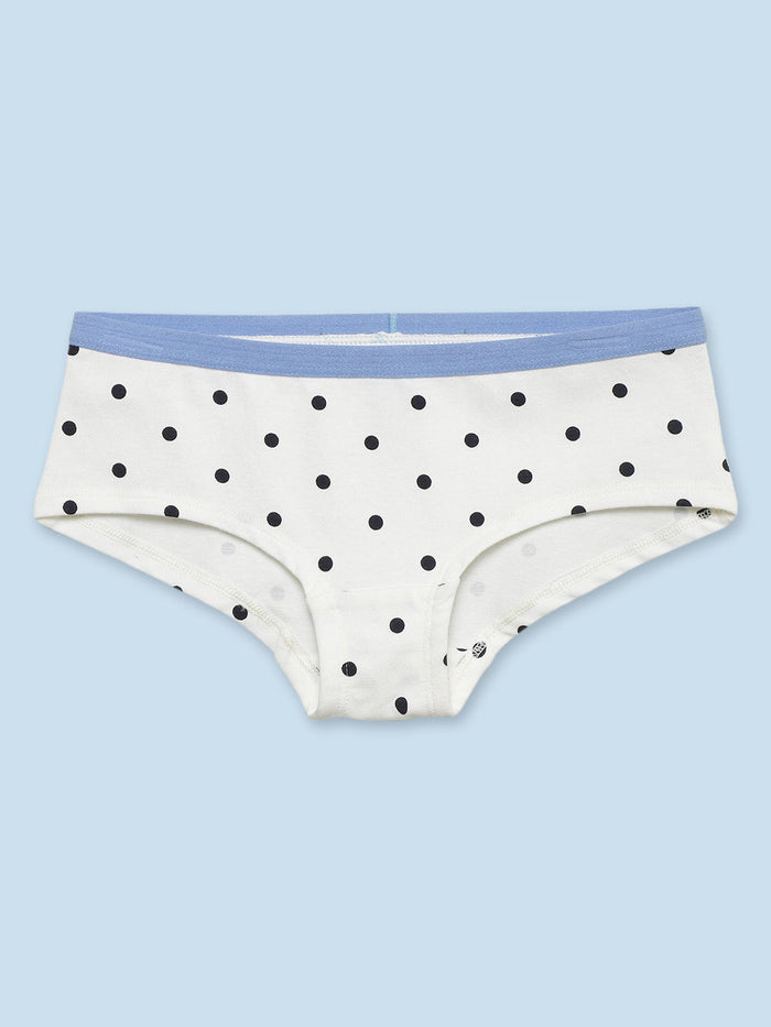 Mackly Girls Printed Cotton Hipster, Pack of 3