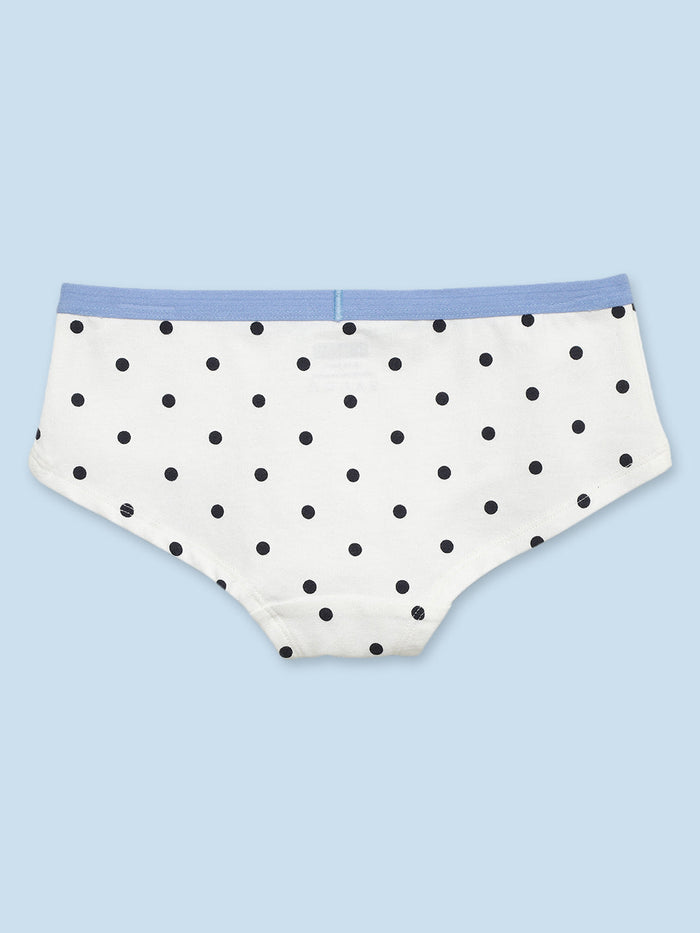 Mackly Girls Printed Cotton Hipster, Pack of 3