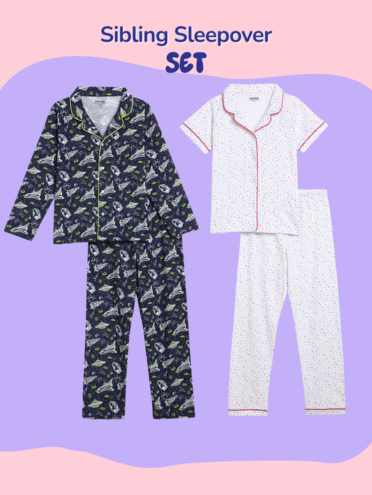 Mackly Sibling Sleepover Set