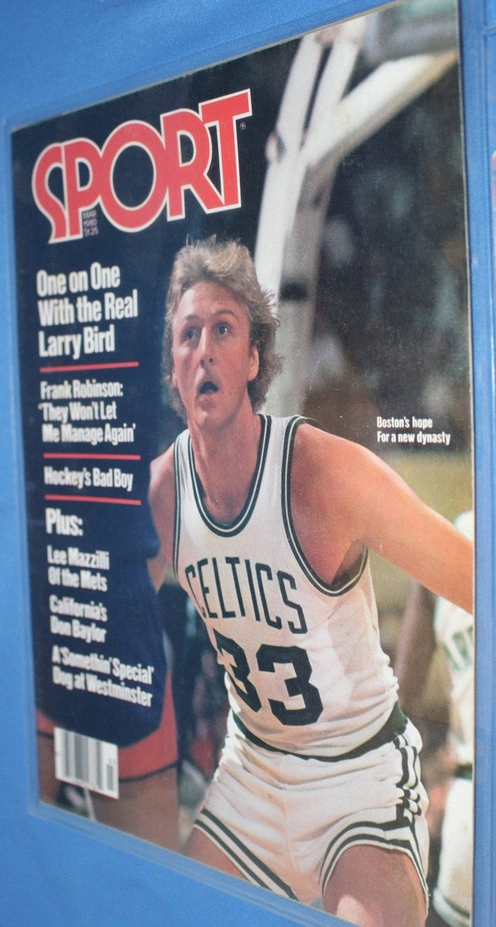 March 1980 Sport Magazine, Larry Bird on Cover - Vintage Indy Sports