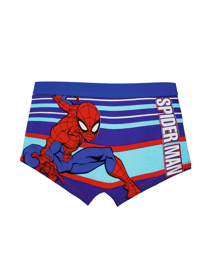 Marvel Spider-Man Boys' Cotton Boxer Briefs - Pack of 6 (Multicolor) | JR-527