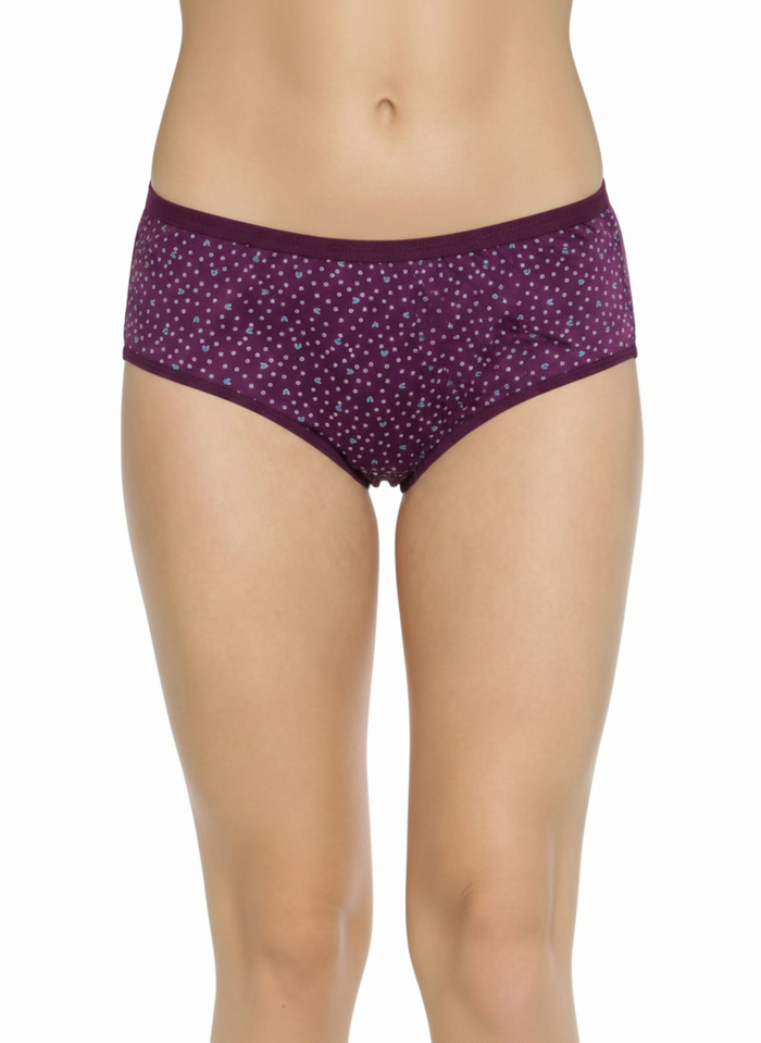 Midrise Cotton Hipster Panties– Pack of 3