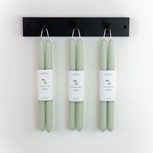 Mo&Co Home - Dipped Beeswax Candles Eucalyptus