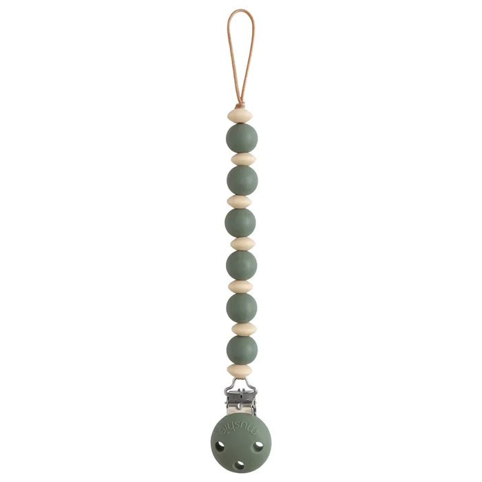 Mushie - Luna Pacifier Clip