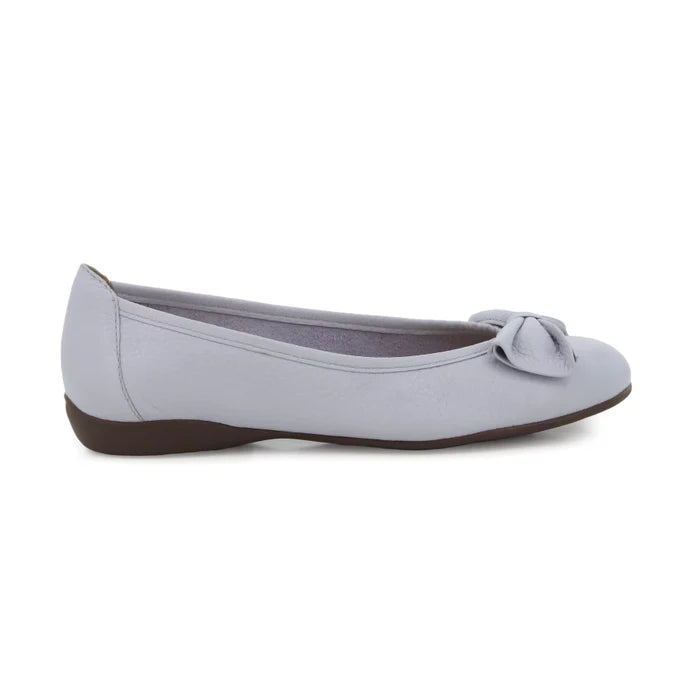 Nadalia Flats Blue Nature Leather