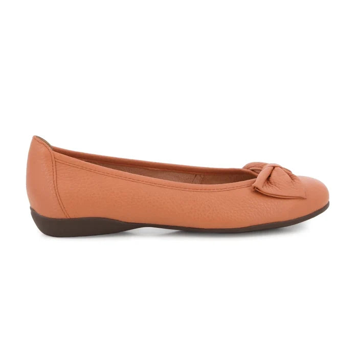Nadalia Flats Brown Leather