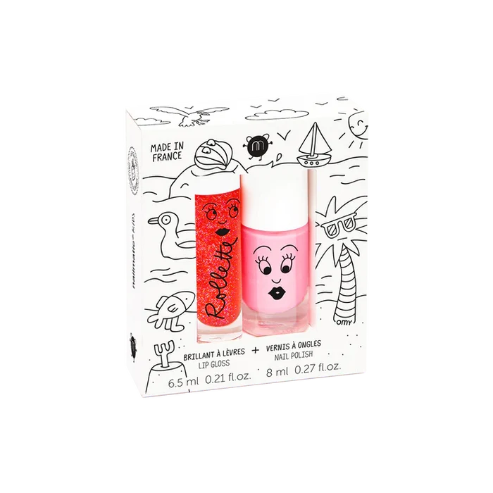 Nailmatic – Holidays Lip Gloss and Nail Polish Duo
