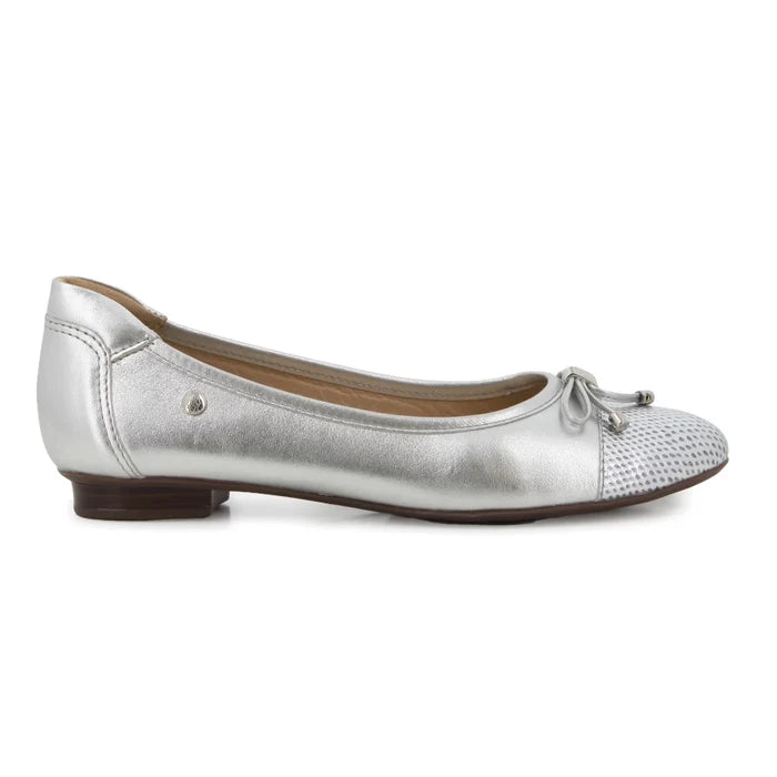 Nayara pumps Silver Metallic Leather
