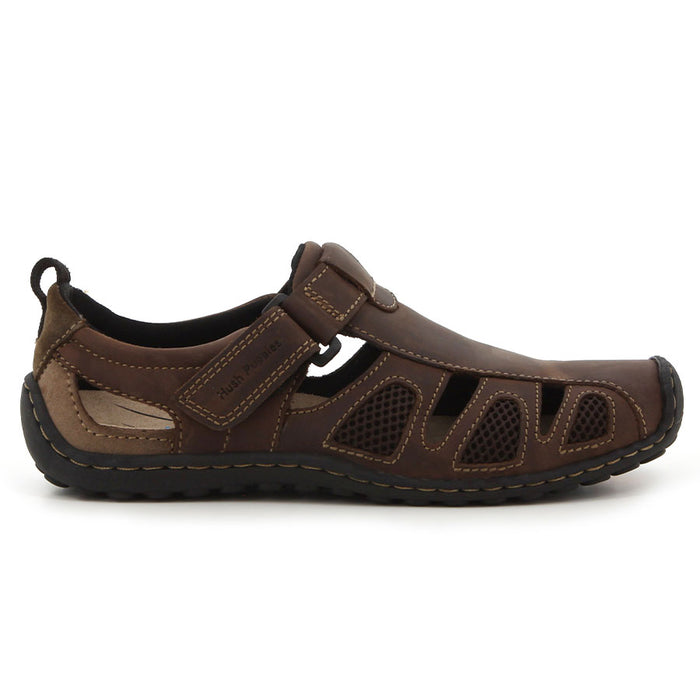 Nebula Mens Sandals Brown Leather