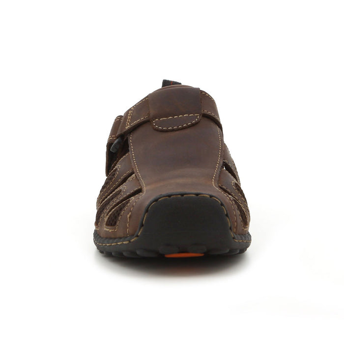 Nebula Mens Sandals Brown Leather