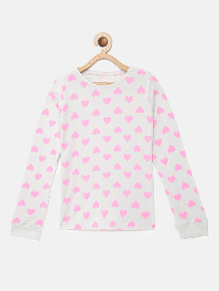 Neon Hearts PJ Set