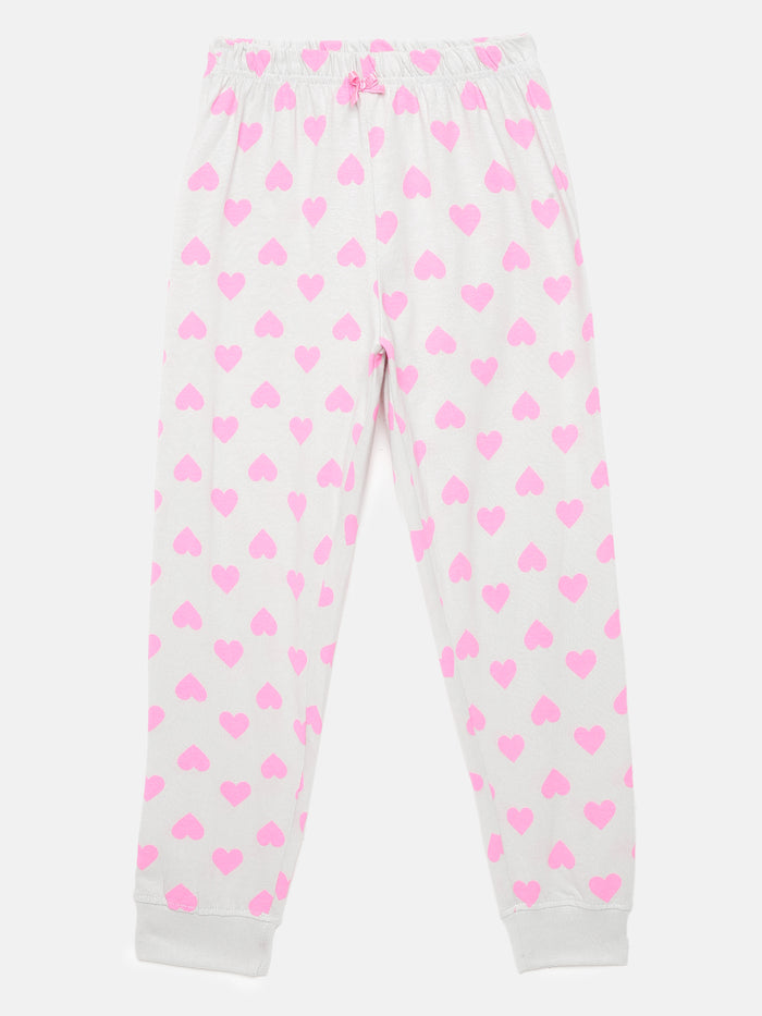 Neon Hearts PJ Set