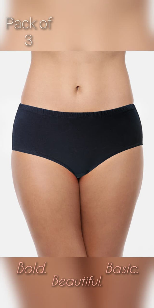 NORA DC Printed Hipster Panties - Pack of 3