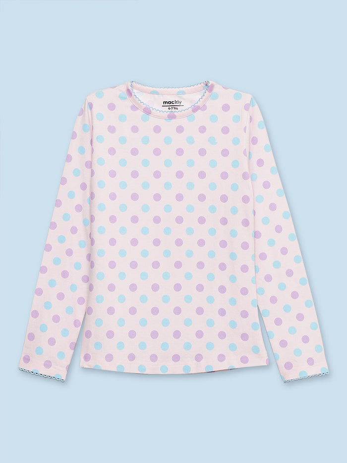PASTEL POLKA PJ SET