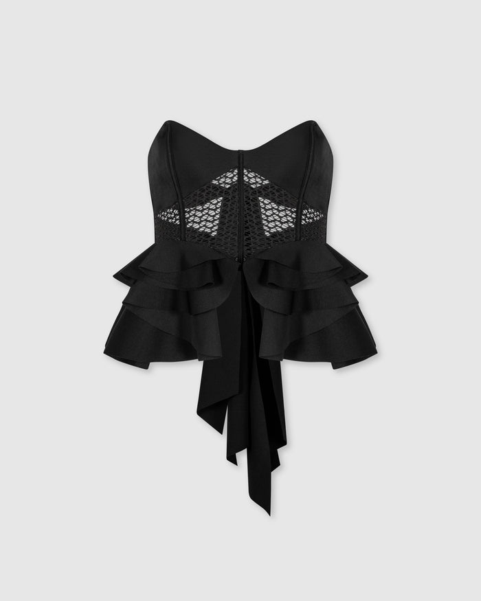 PENELOPE MESH BIKINI TOP
