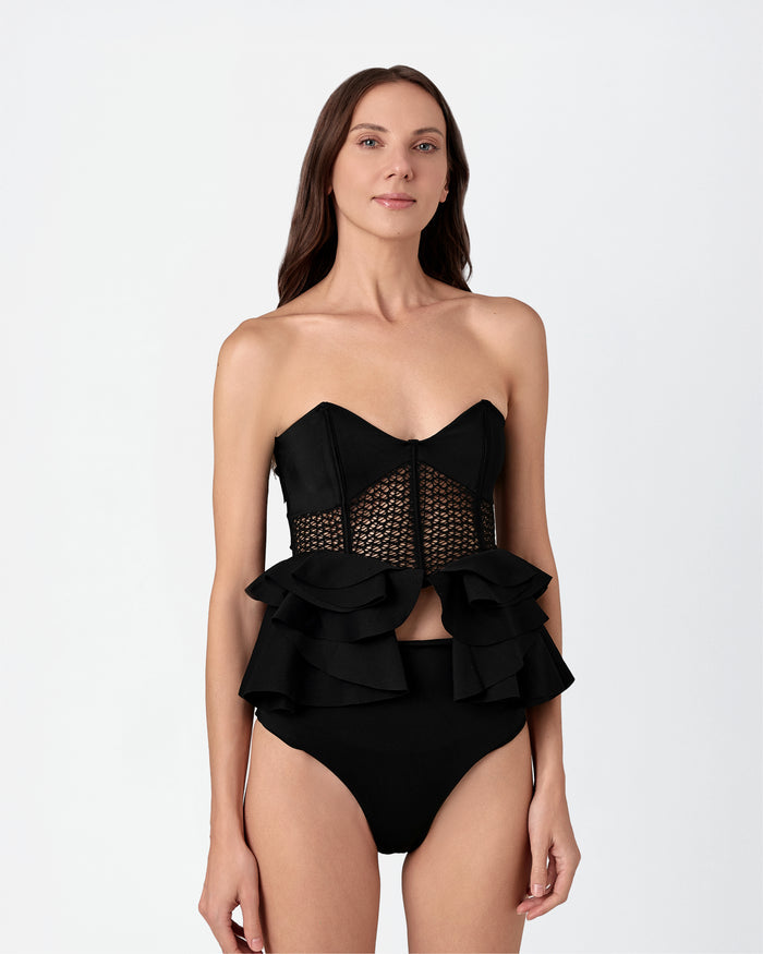 PENELOPE MESH BIKINI TOP