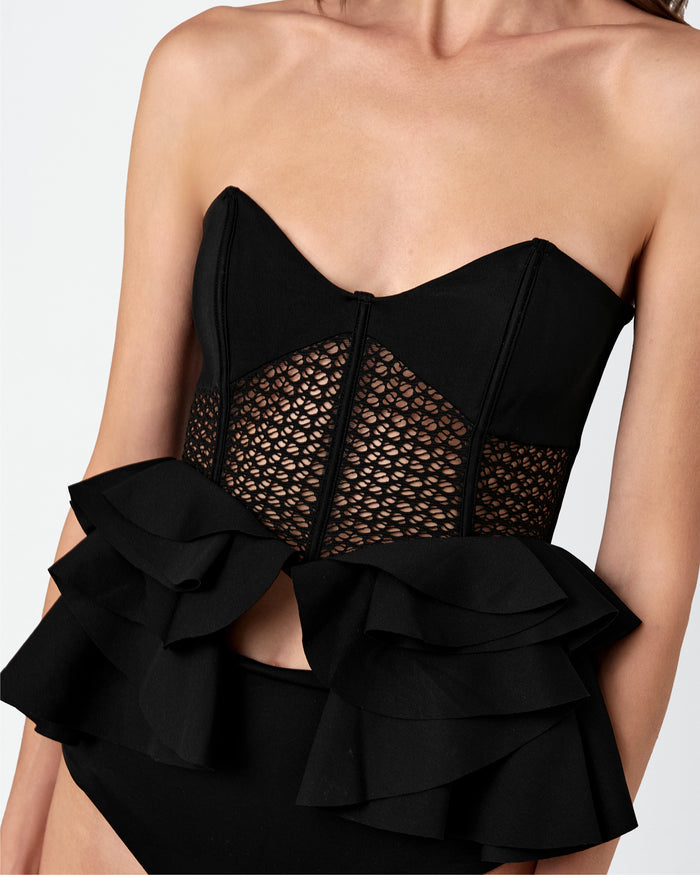 PENELOPE MESH BIKINI TOP