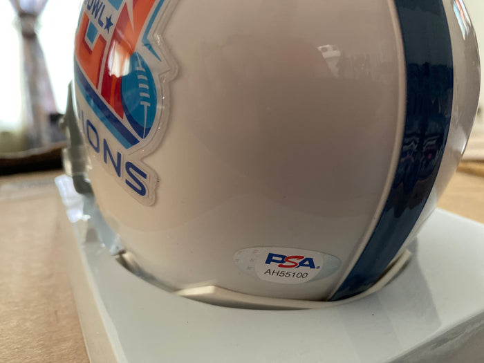 Peyton Manning Autographed Super Bowl XLI Mini Helmet