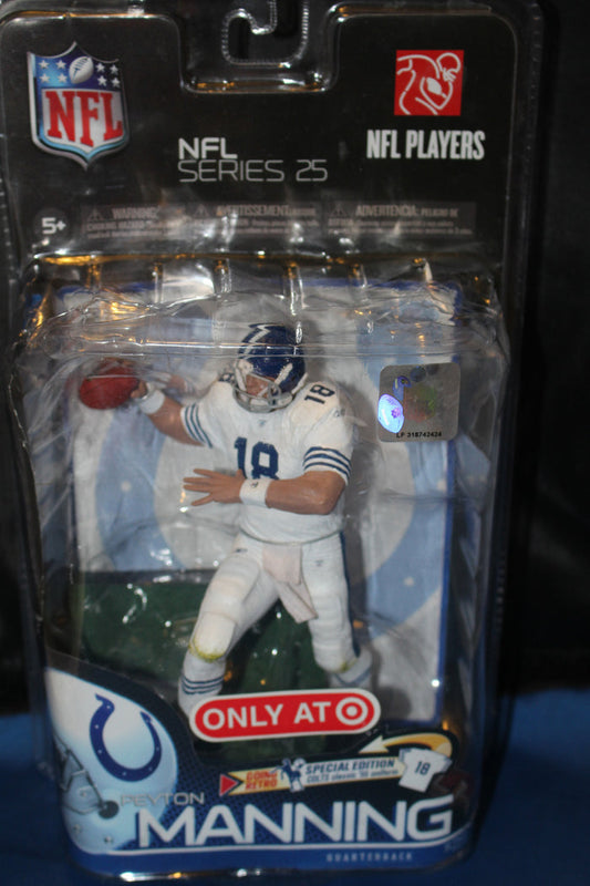 Peyton Manning McFarlane Series 25 Retro Special Edition - Vintage Indy Sports